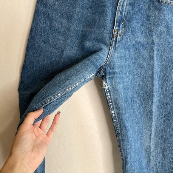 Levi’s 560 Y2K 2001 loose fit straight leg jean medium wash - Picture 4 of 8